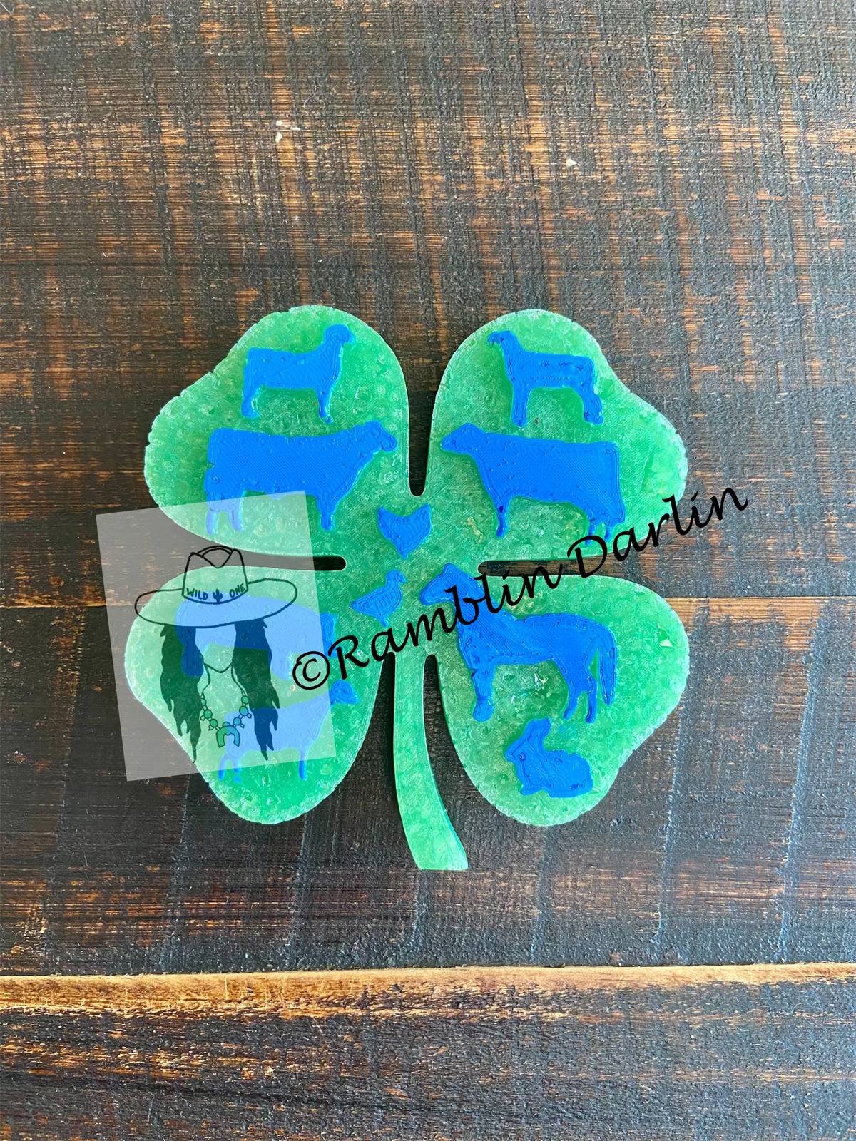 4H Clover Mold (animals)