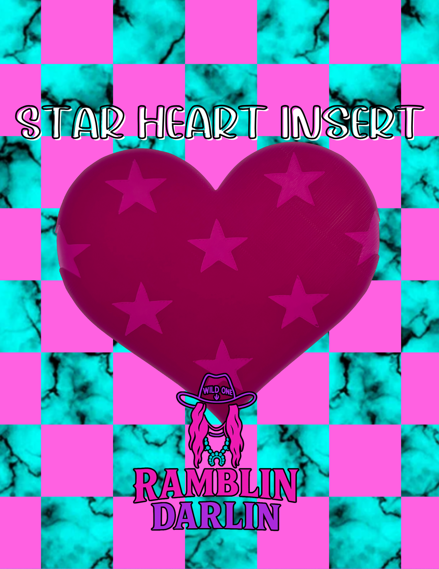 Plain Heart Insert Mold section 2