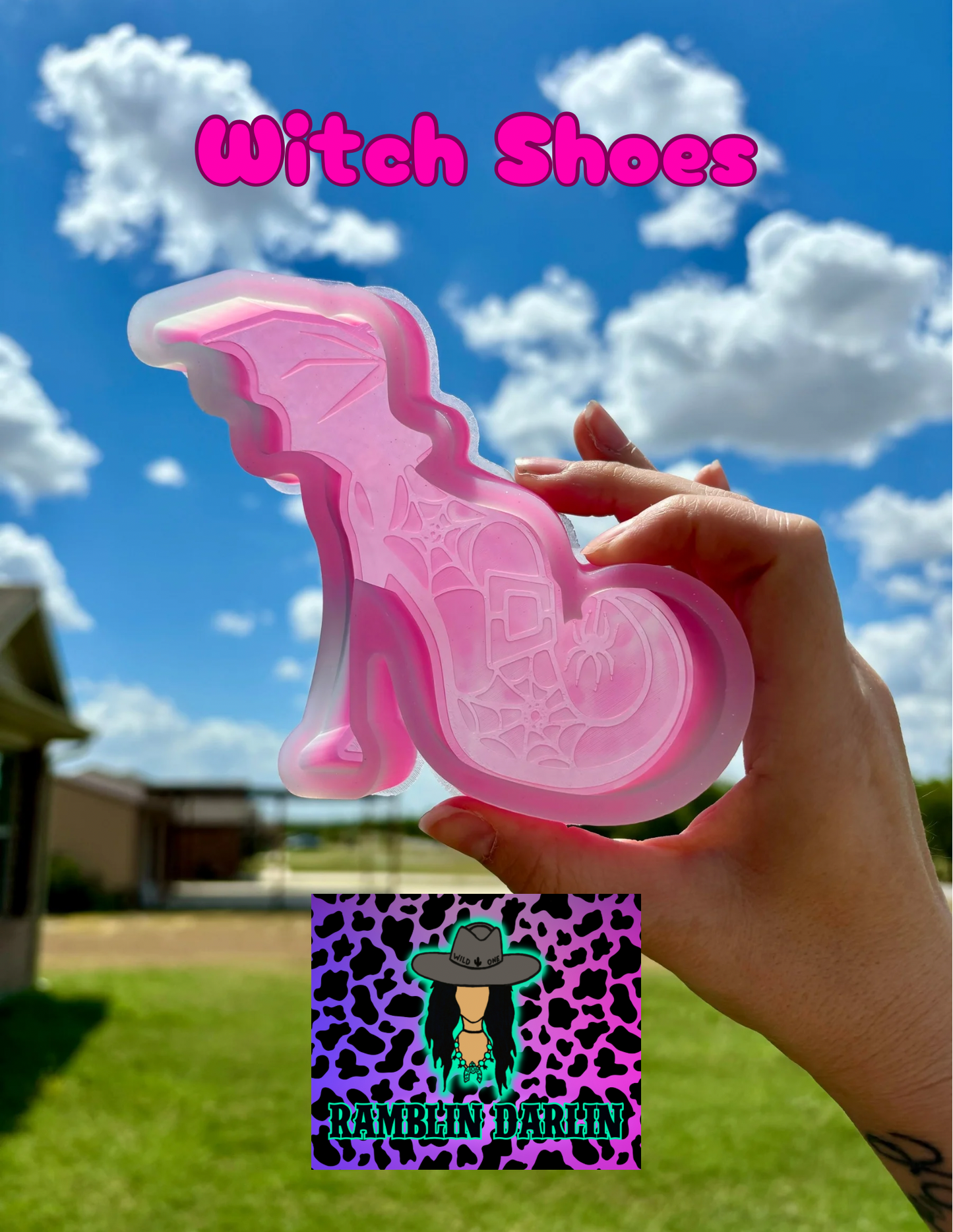 Witch Shoe Mold