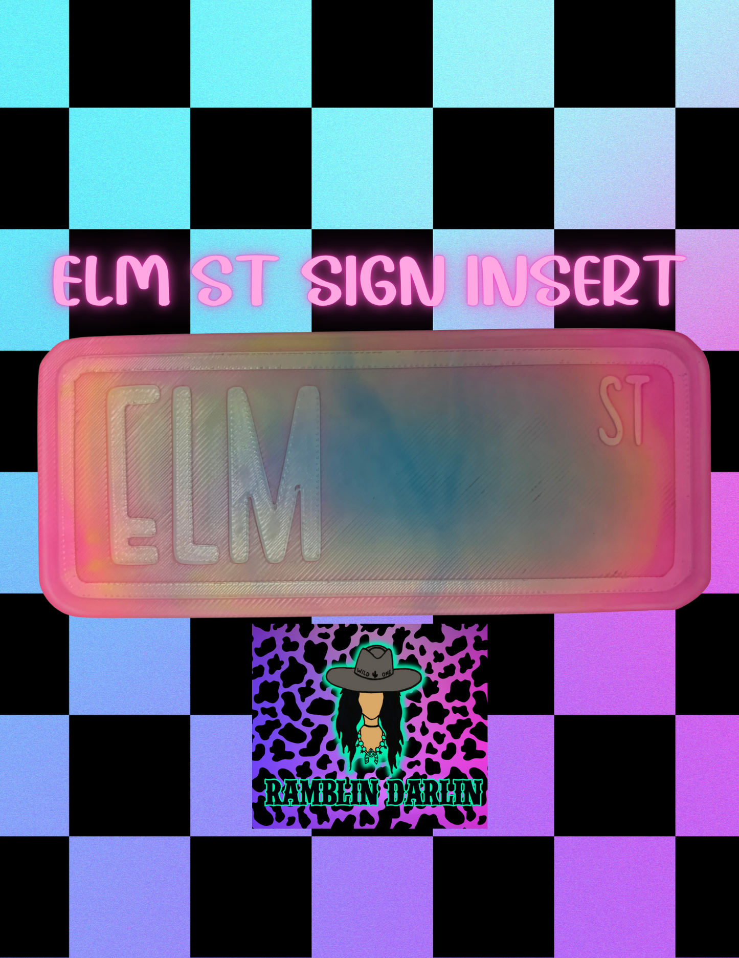 Street Sign Insert Mold