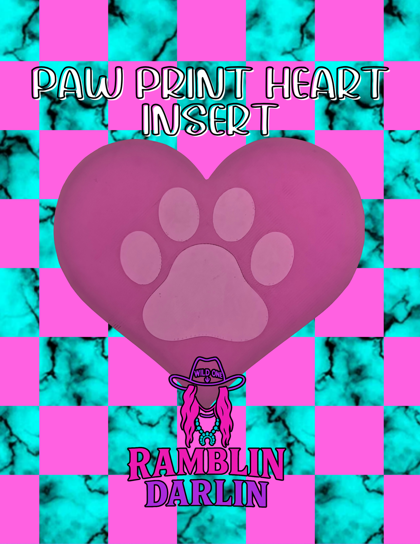 Plain Heart Insert Mold section 2