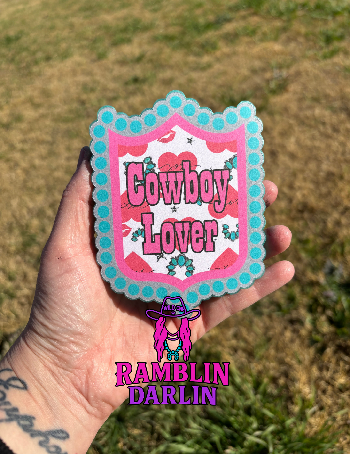 Rodeo Back Number Jewelry Mold ©️