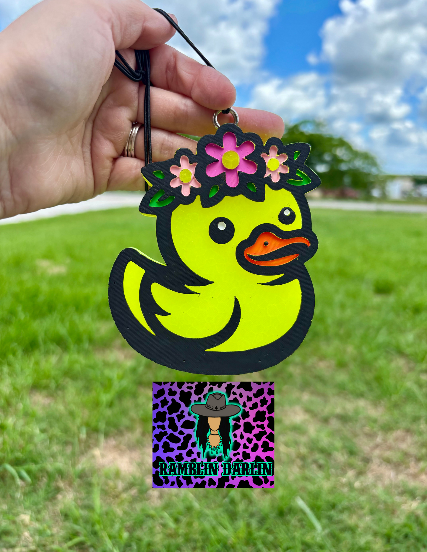 Floral Duckie Mold