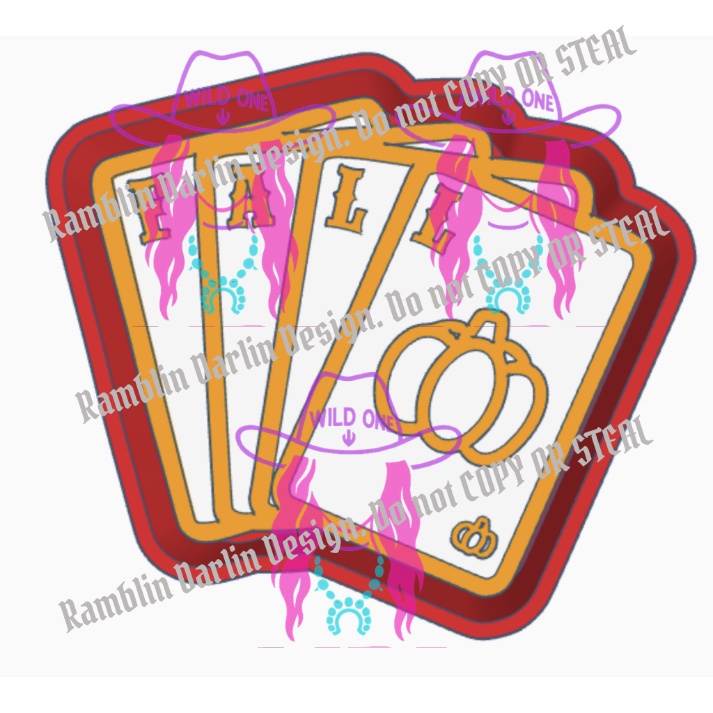 Fall Cards STL files