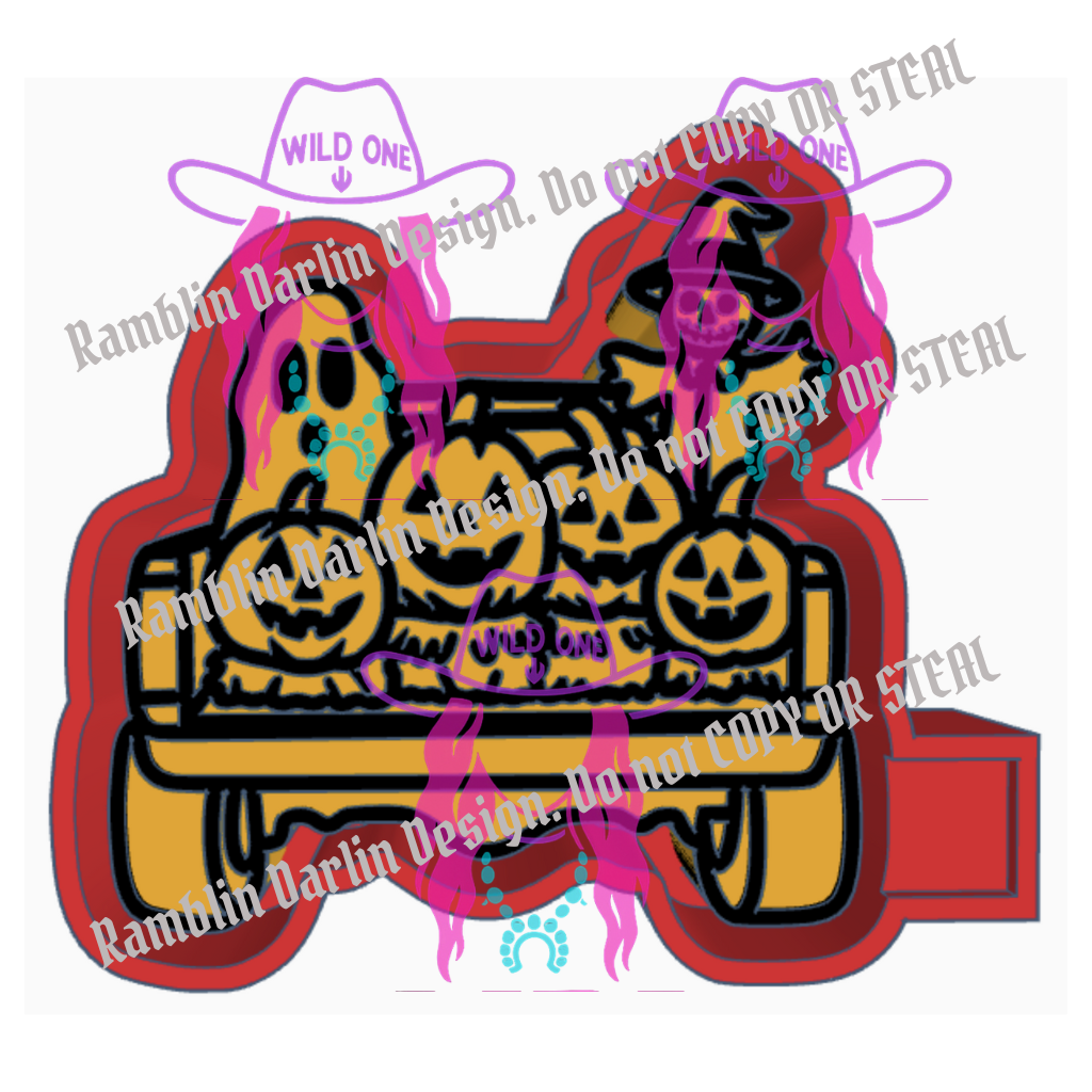 Halloween Truck STL files