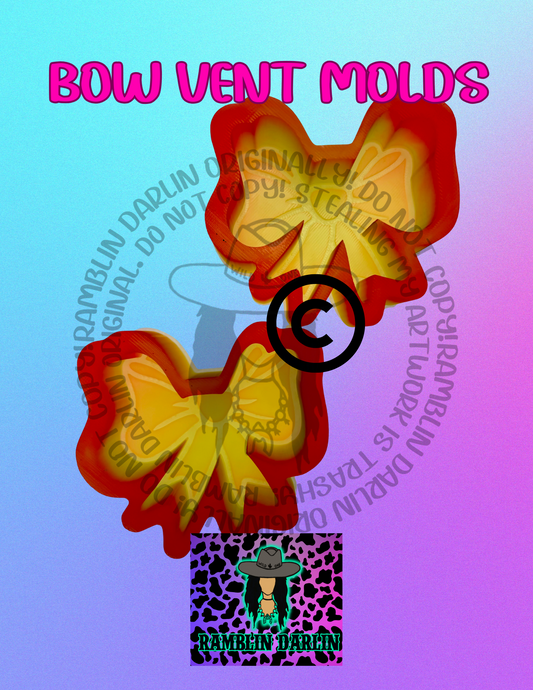 Bow Vent Molds (2pk) ©️