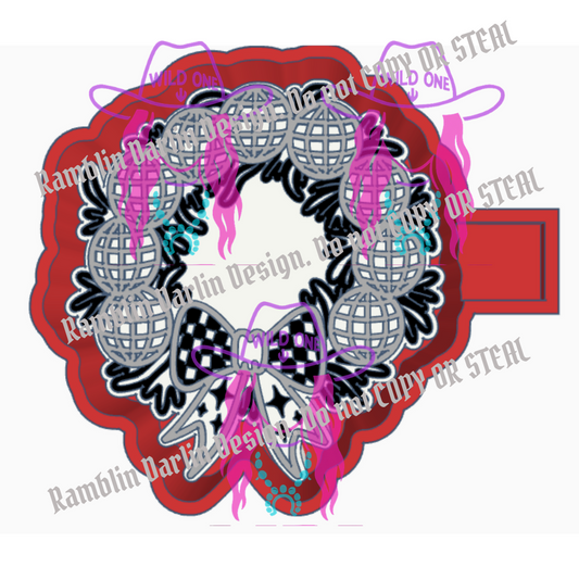 Disco Ball Wreath STL files