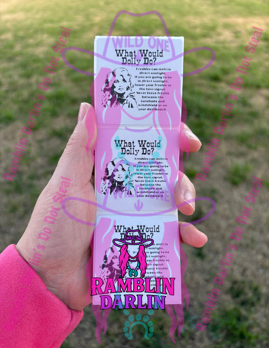 WWDD Extreme Heat Warning 2"x 2" Square Thermal Label (qty 100)