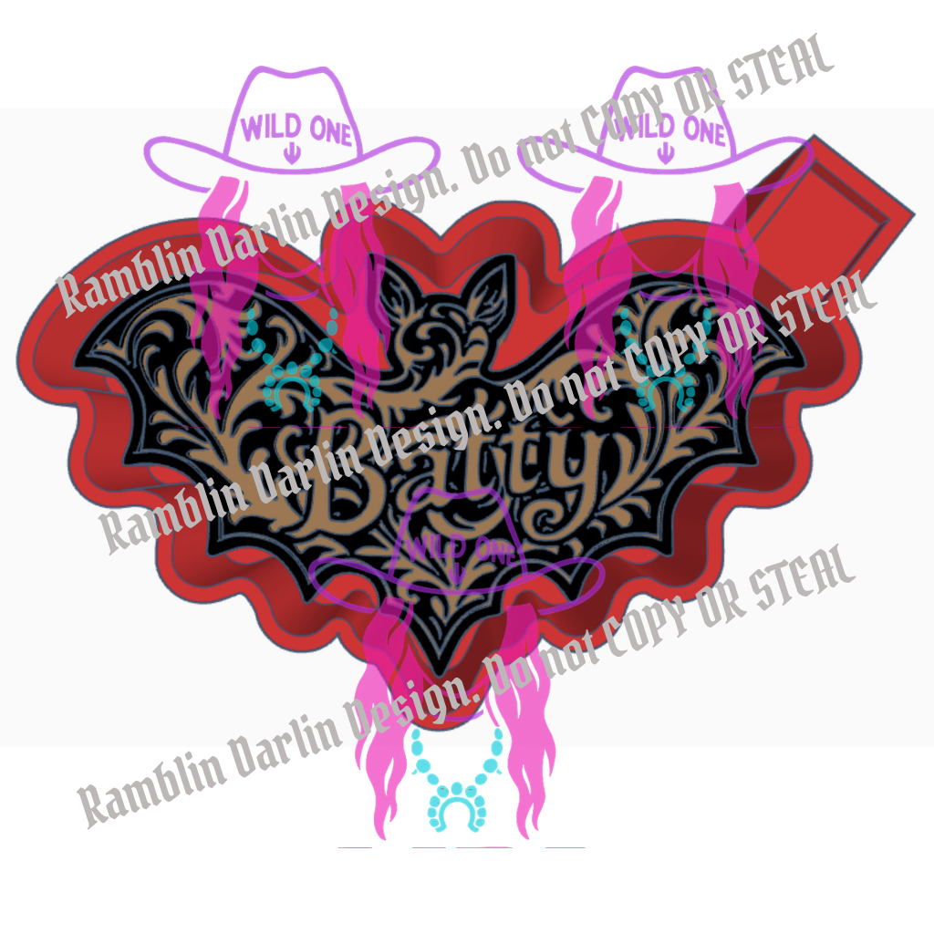 Tooled Batty STL files