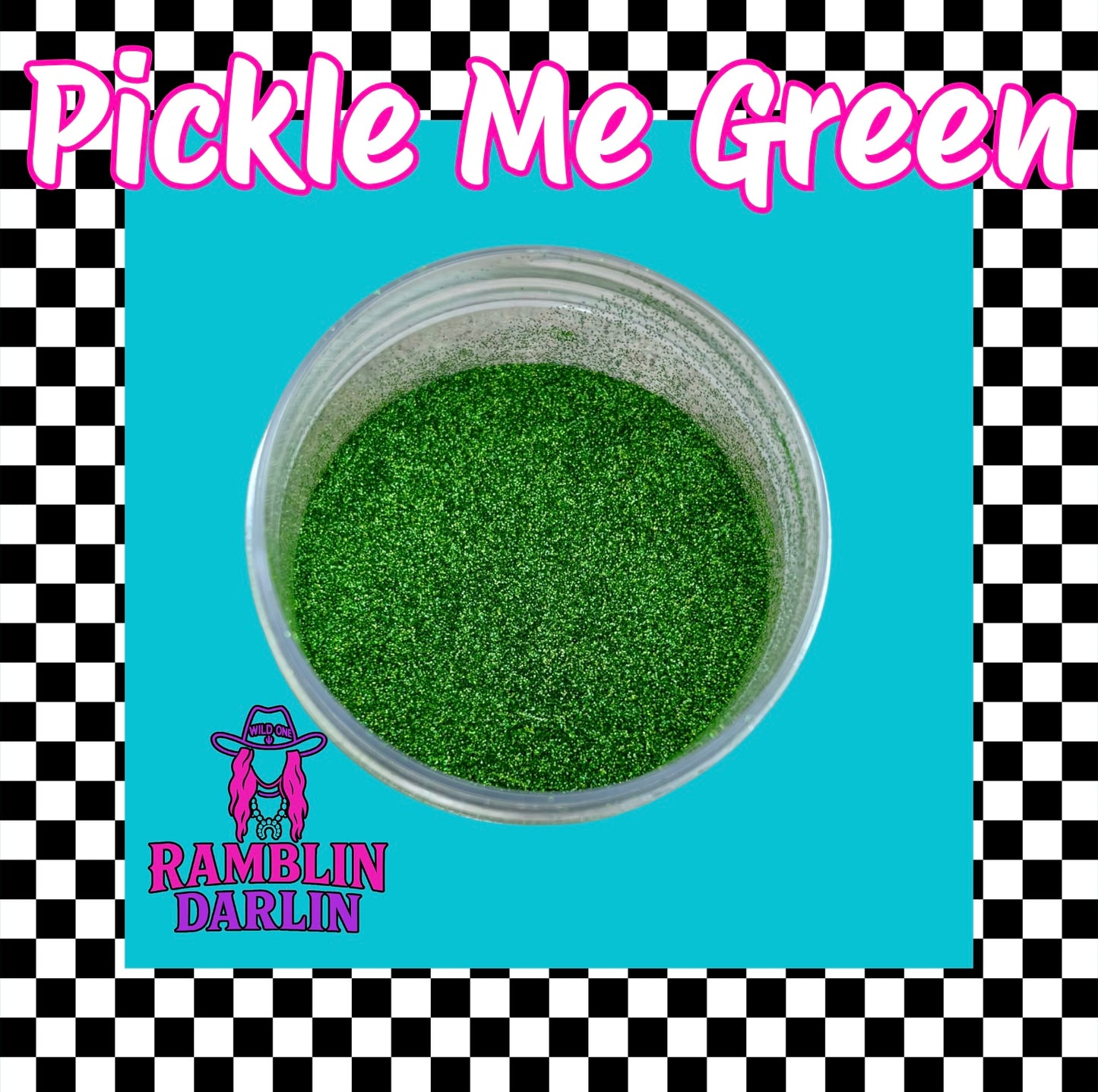 Pickle Me Green Holographic Glitter Dust