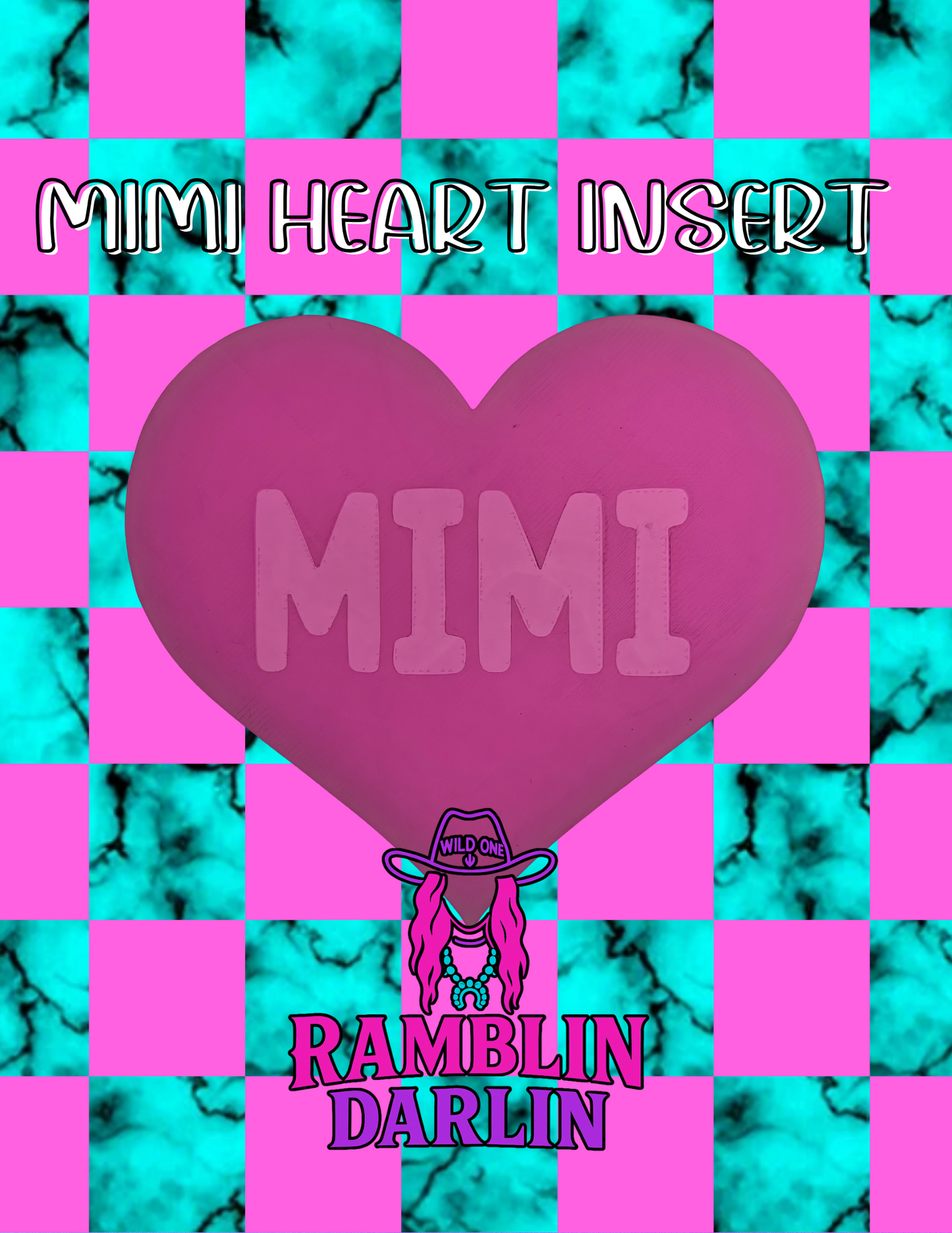 Plain Heart Insert Mold section 2