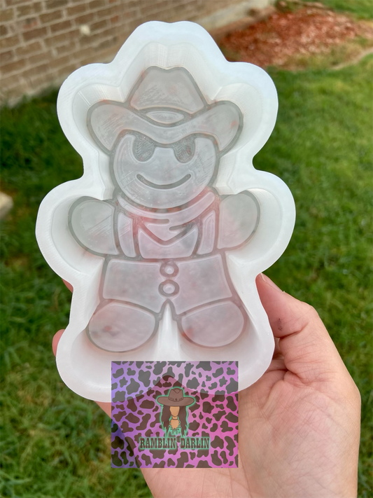 Gingerbread Cowboy Mold