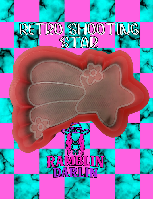 Retro Shooting Star Mold