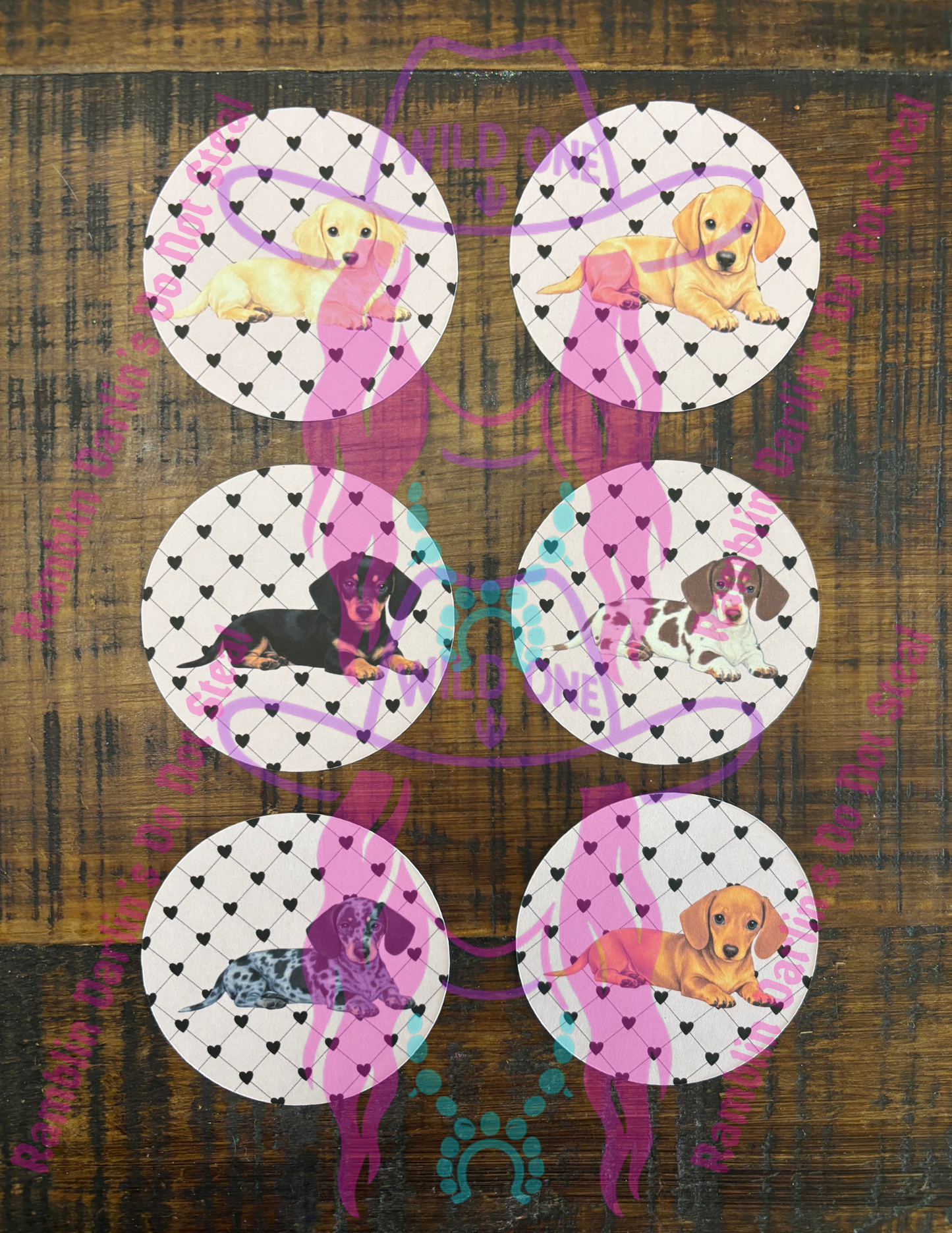 Round/Circle Cardstock Random (10pk)