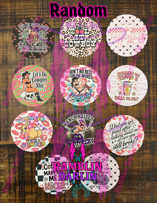 Round/Circle Cardstock Random (10pk)
