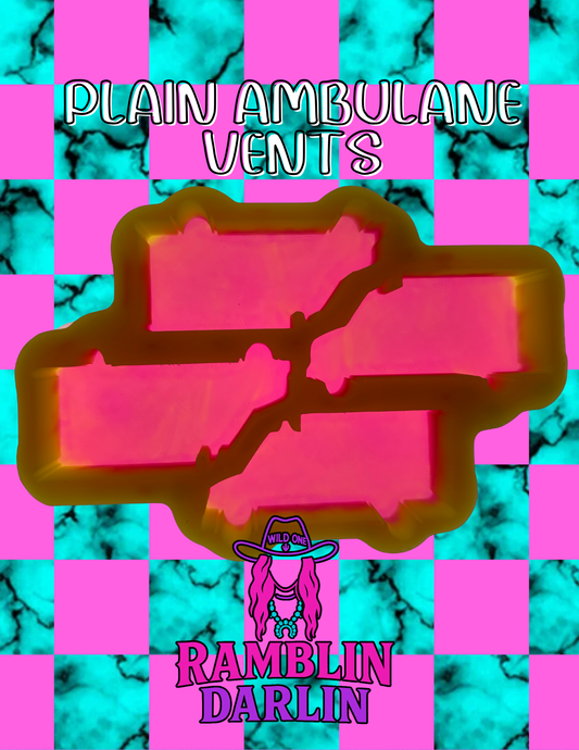 Plain Ambulance Vent Mold (4 cavities)