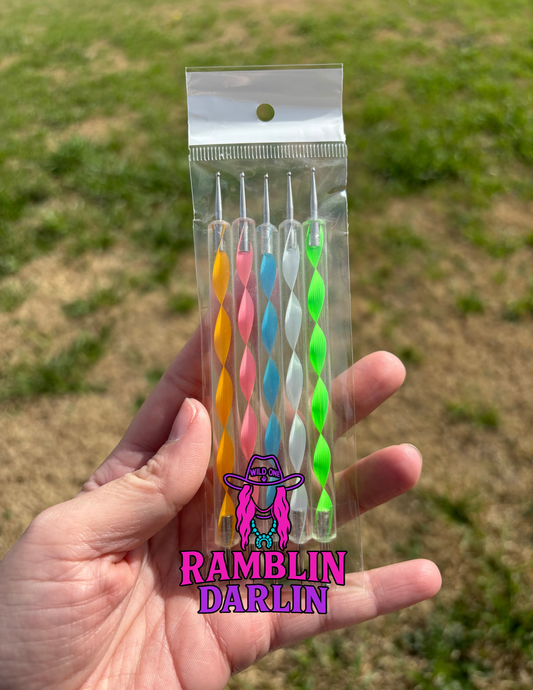 Nail Dotting Tool Kit