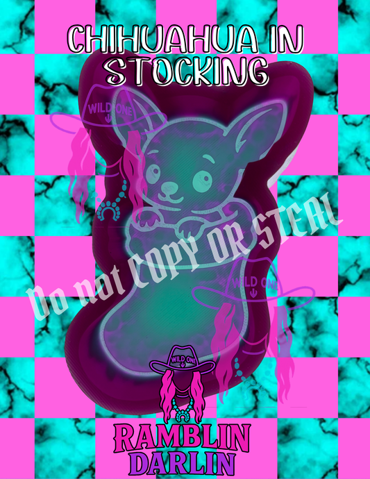 Chihuahua in Stocking Mold