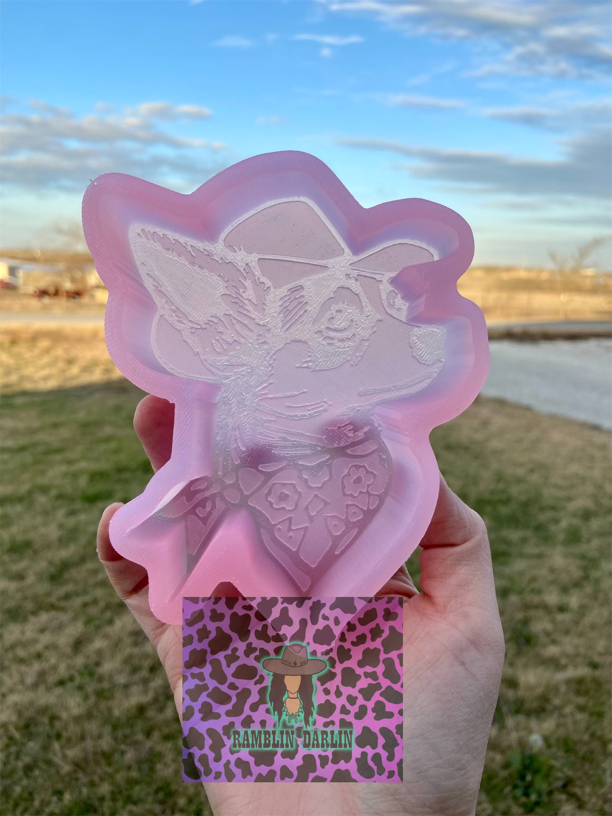 Cowboy Chihuahua Mold