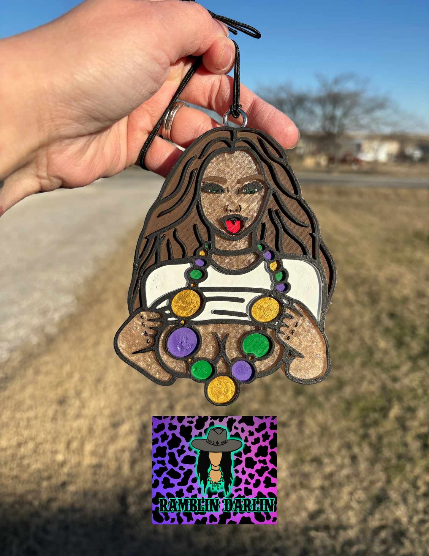 Mardi Party Girl Mold ©️