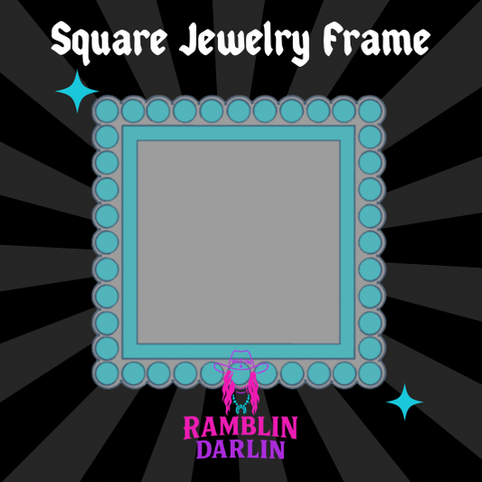Square Jewelry Frame Mold