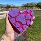 Cow Print Heart Mold