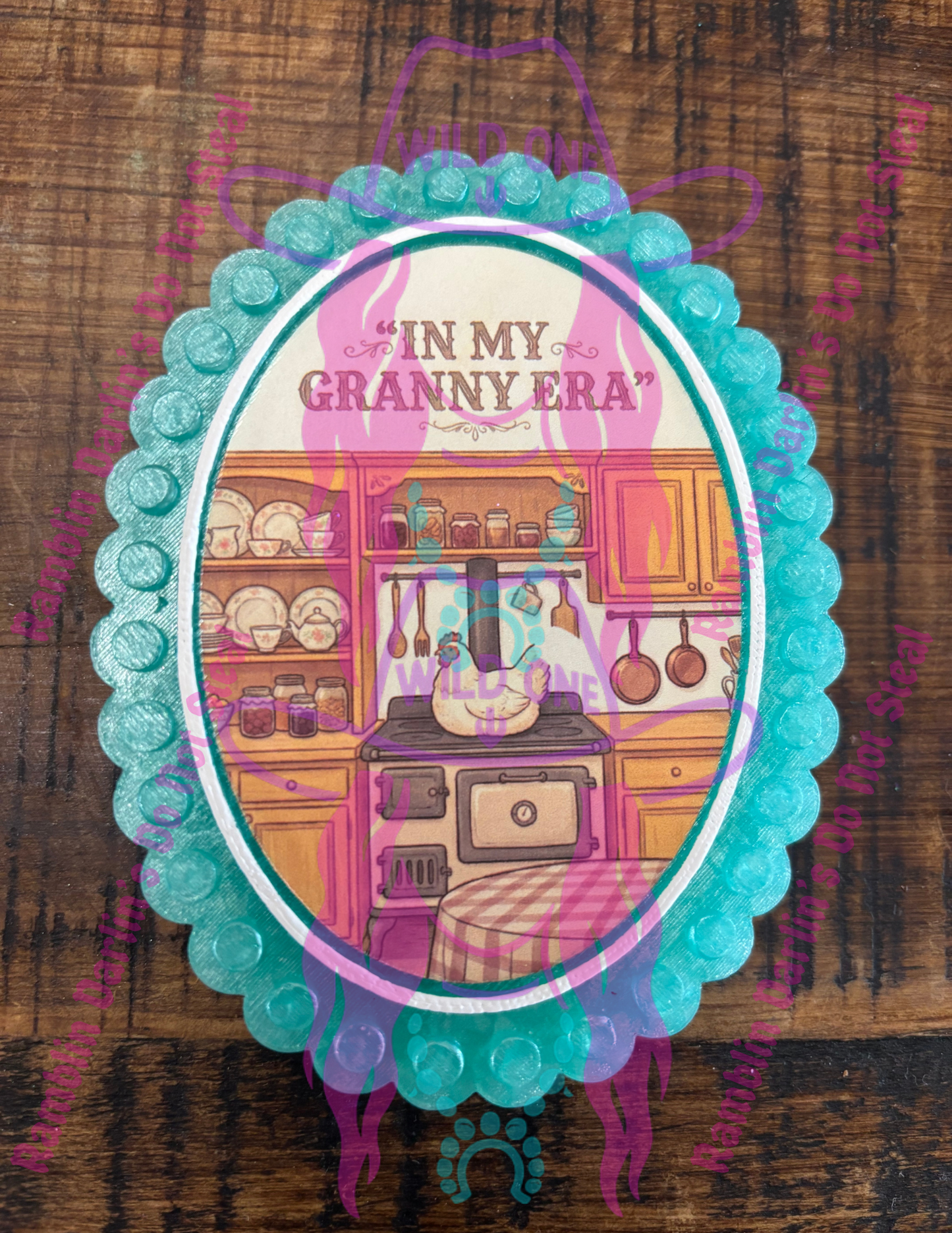 Oval Jewelry Frame Cardstock (10pk)