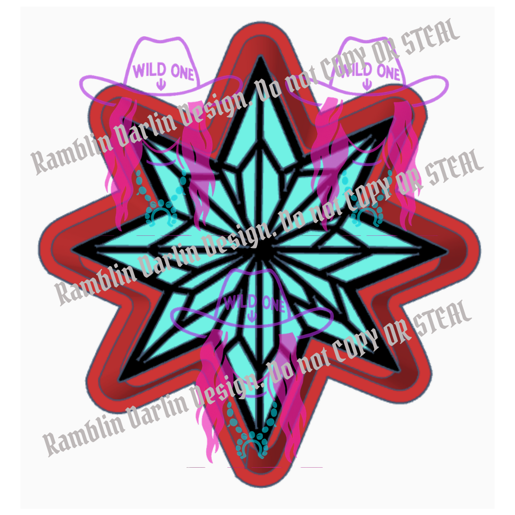 Crystal Star STL files