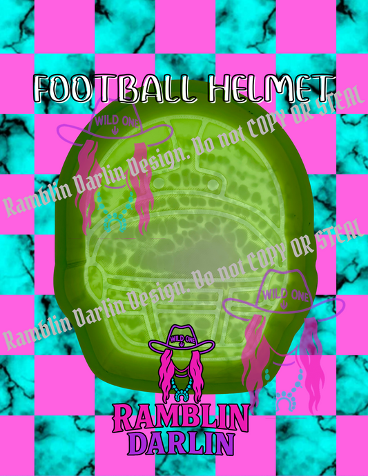 Football Helmet Mold