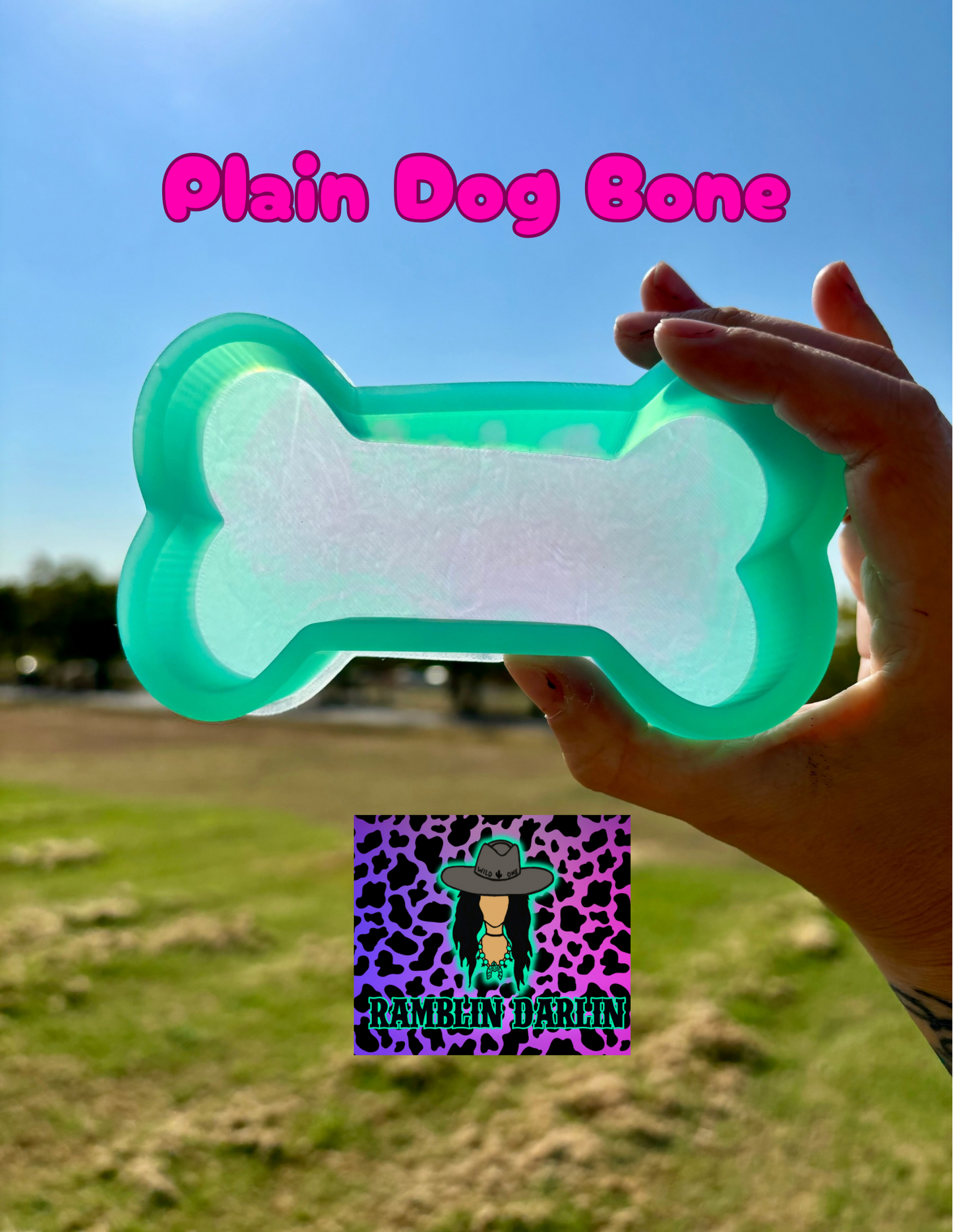 Plain Dog Bone Mold