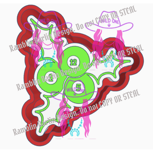 Pool Ball Holly STL files