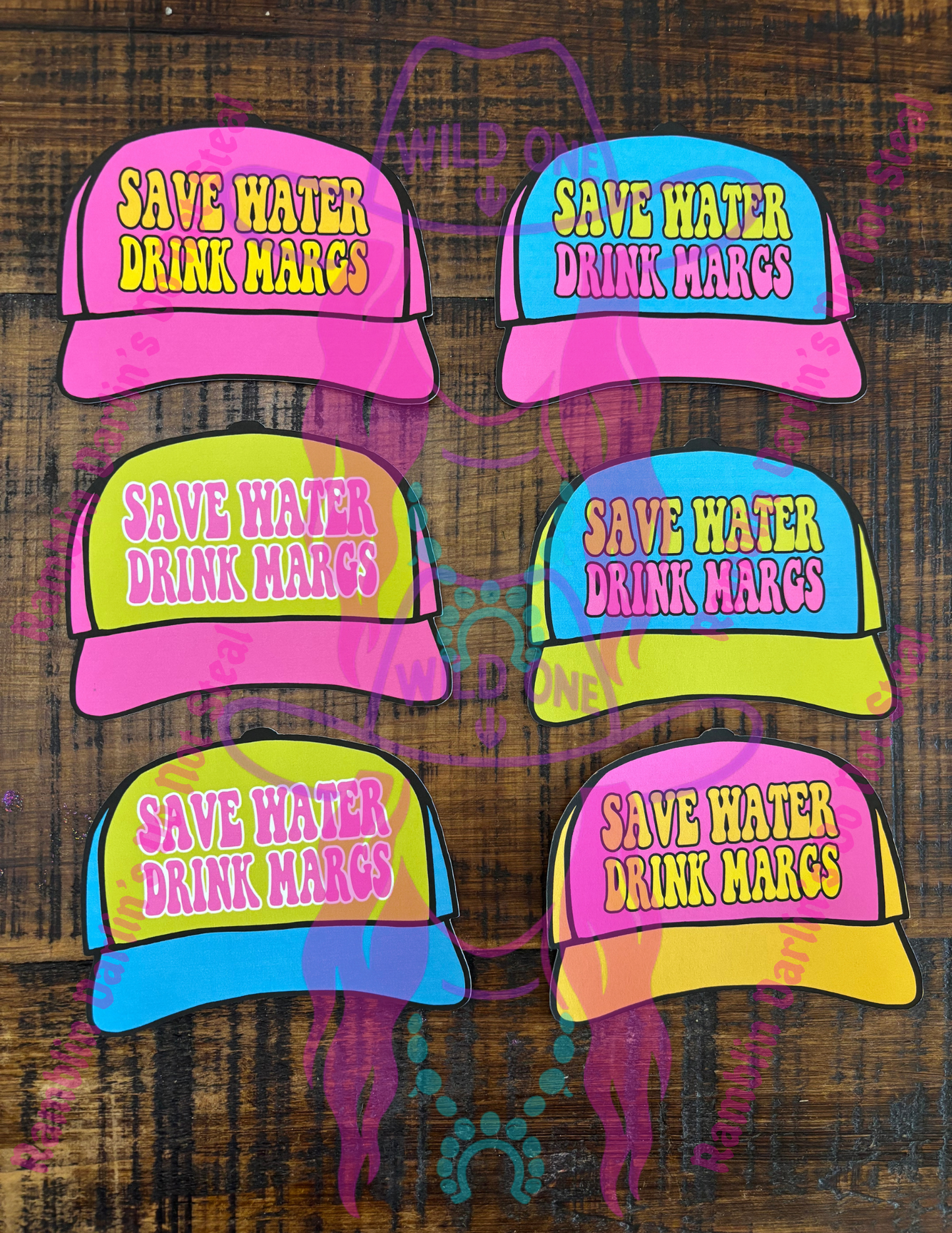 Full Trucker Hat Cardstock (10pk)