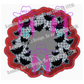 Disco Ball Bats Wreath STL files