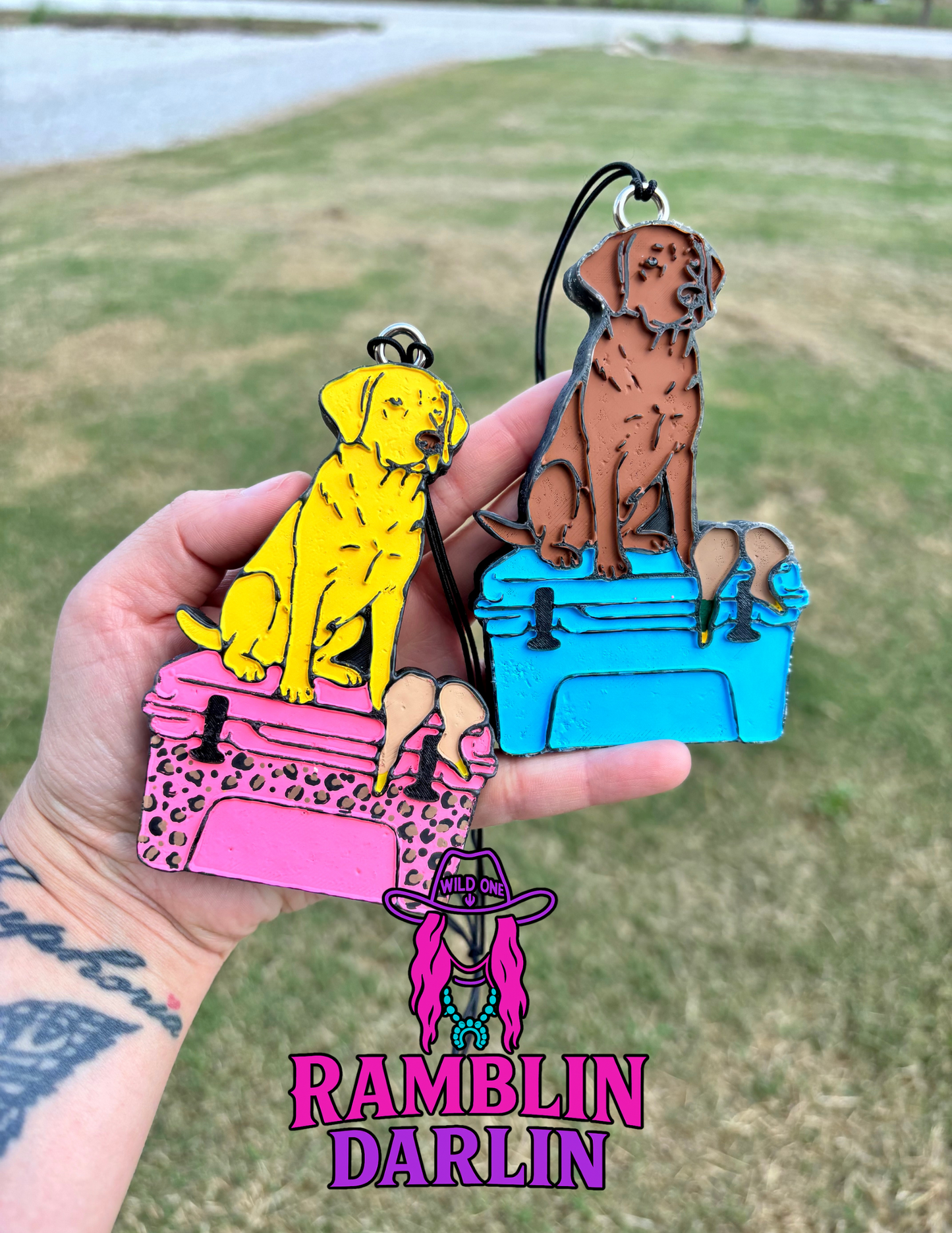 Duck Dog On Cooler Mold