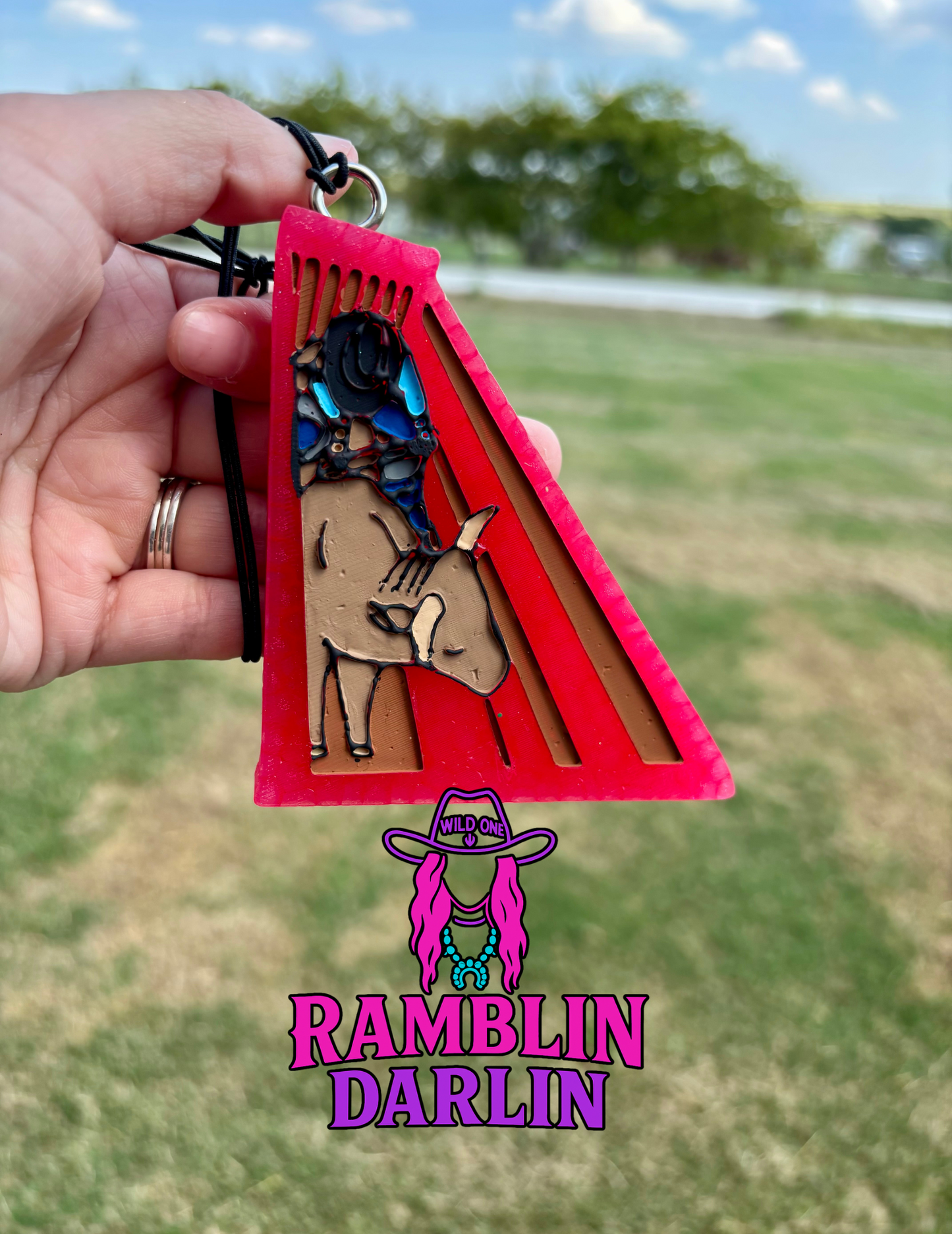 Bull Rider in Chute Mold ©️