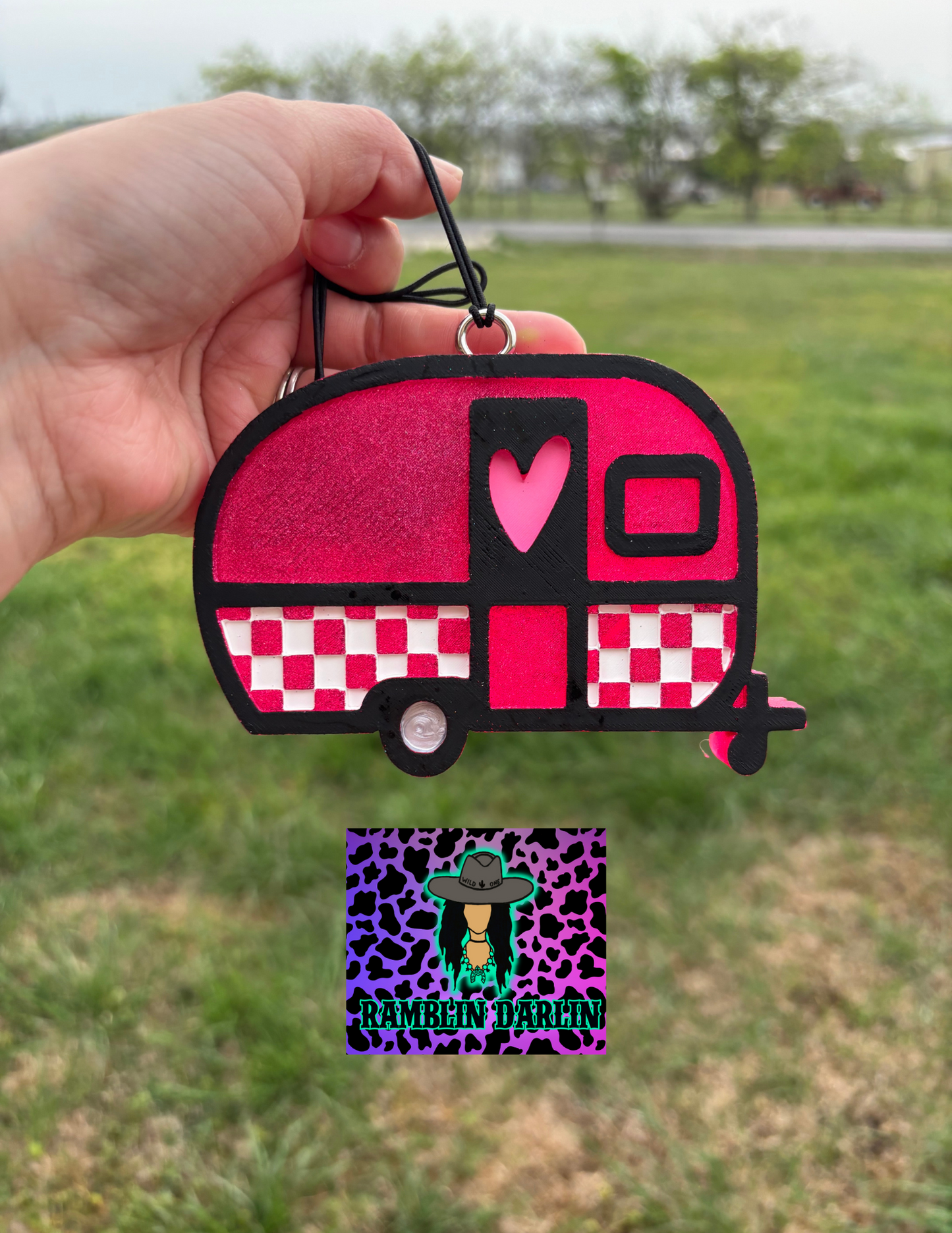 Checkered Camper Mold