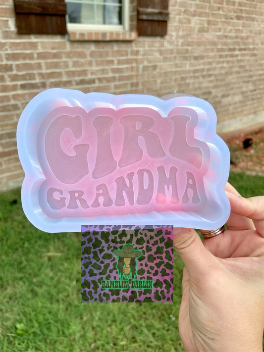 Girl Grandma Mold