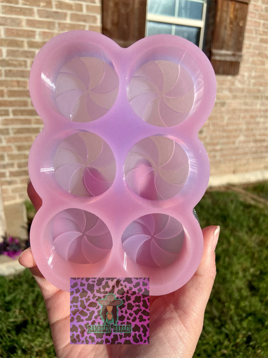 Peppermint Swirl Mini Vent Tray