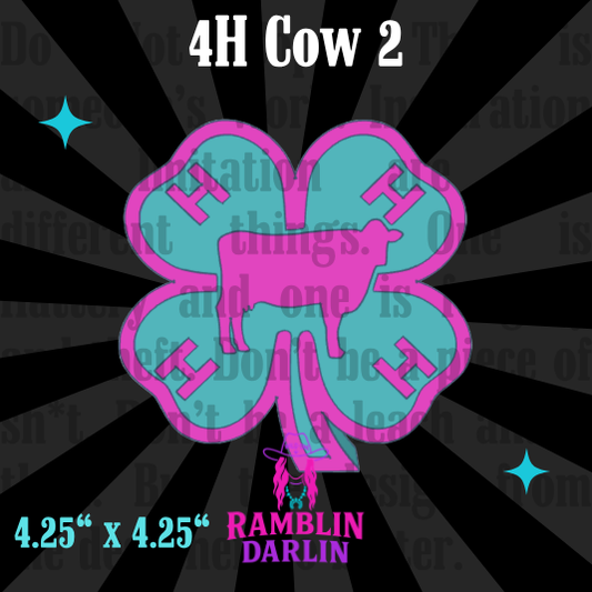4H Cow 2 Mold