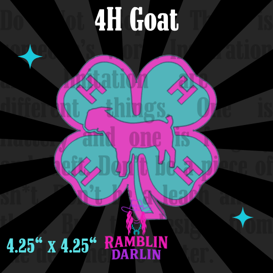 4H Goat Mold