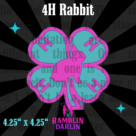 4H Rabbit Mold