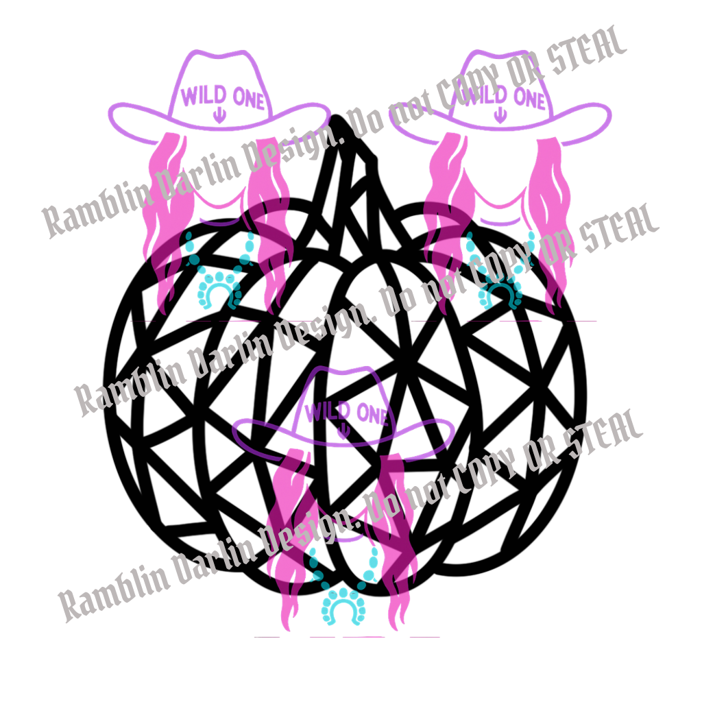 Crystal Pumpkin PNG file