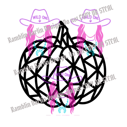 Crystal Pumpkin PNG file