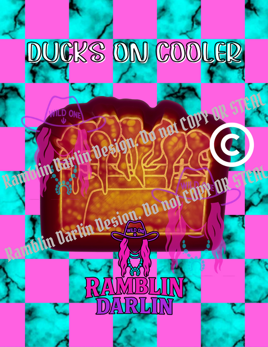 Ducks on Cooler Mold ©️