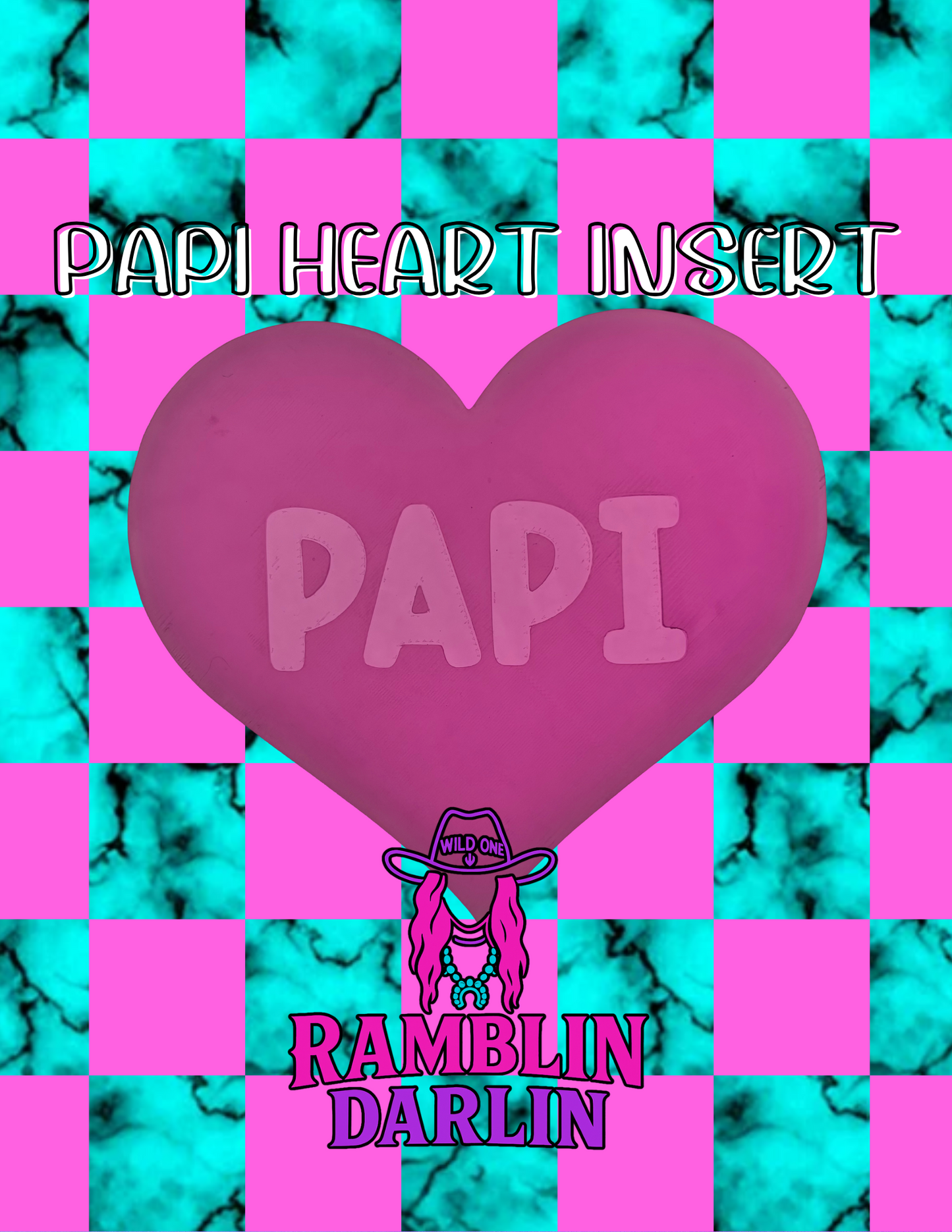 Plain Heart Insert Mold section 2