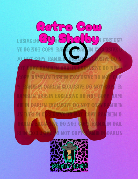 Retro Cow Mold ©️