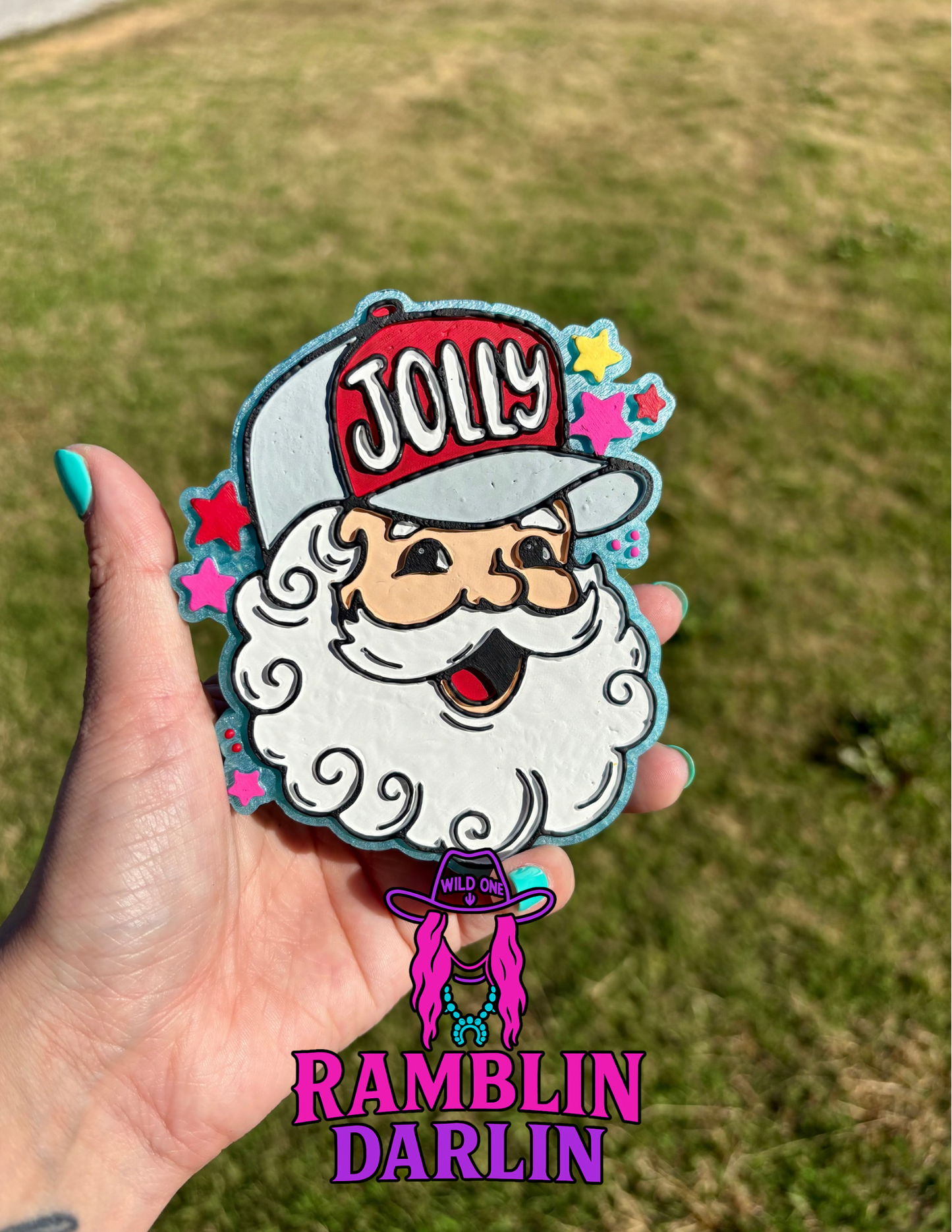 Jolly Trucker Hat Santa Mold