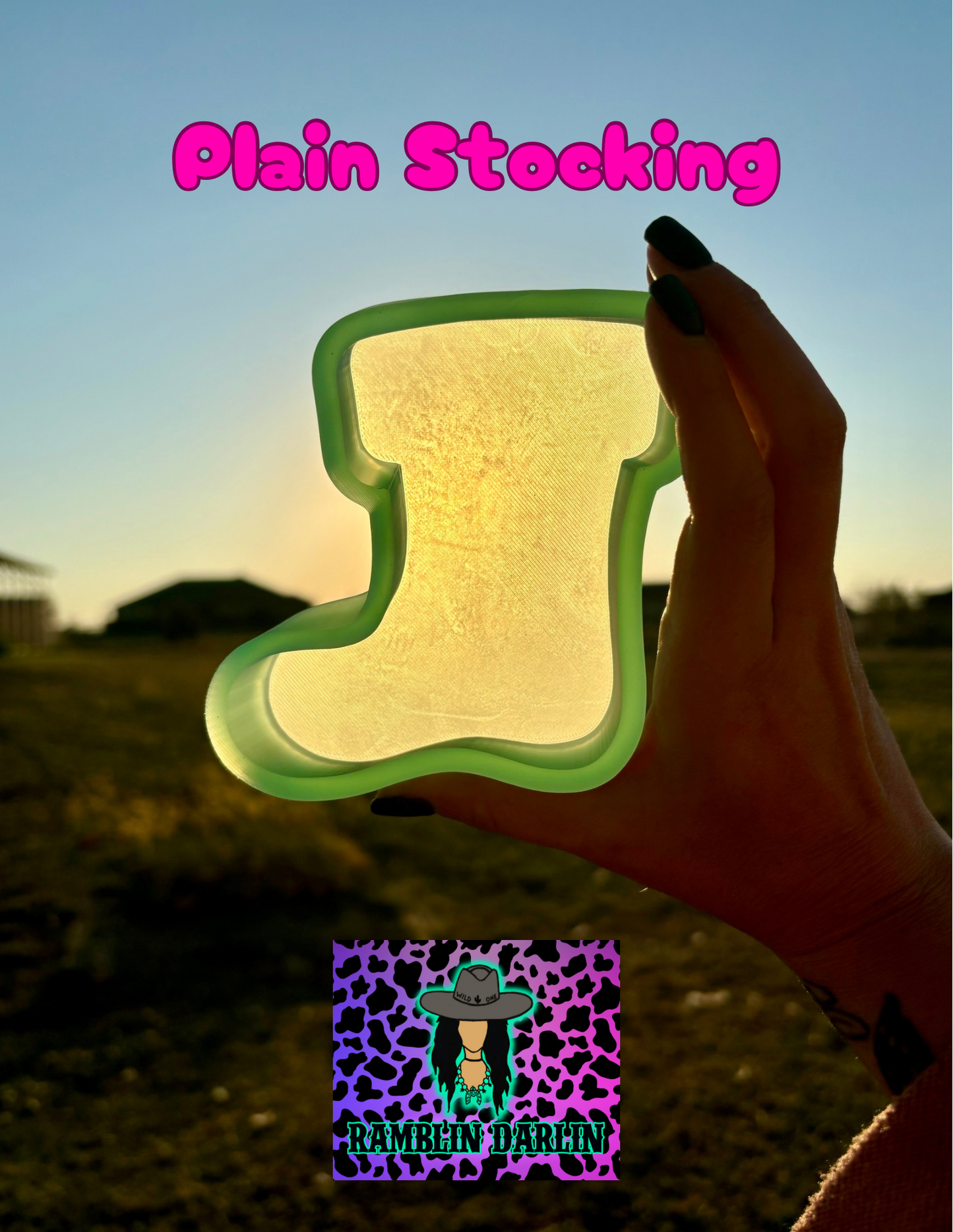 Plain Stocking Mold