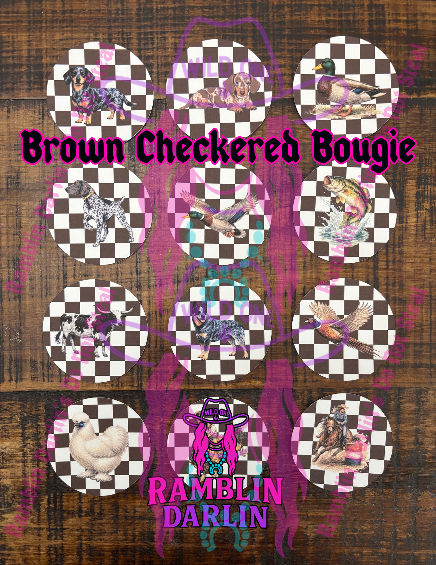 Round/Circle Cardstock Random (10pk)