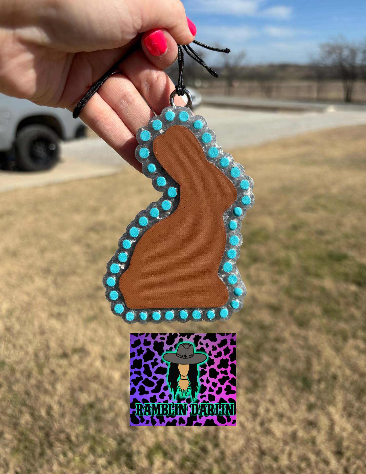 Turquoise Bunny Mold ©️